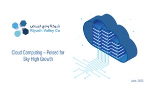 Cloud Computing – Poised for Sky High Growth